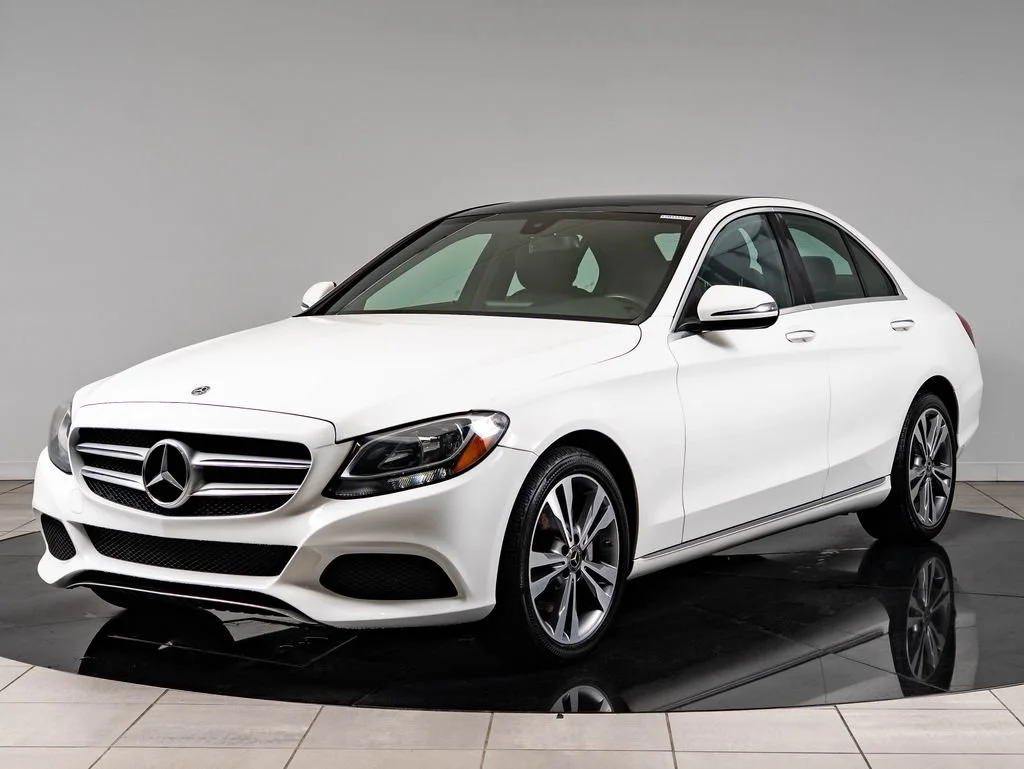 Used 2018 White Mercedes-Benz C 300 image 1