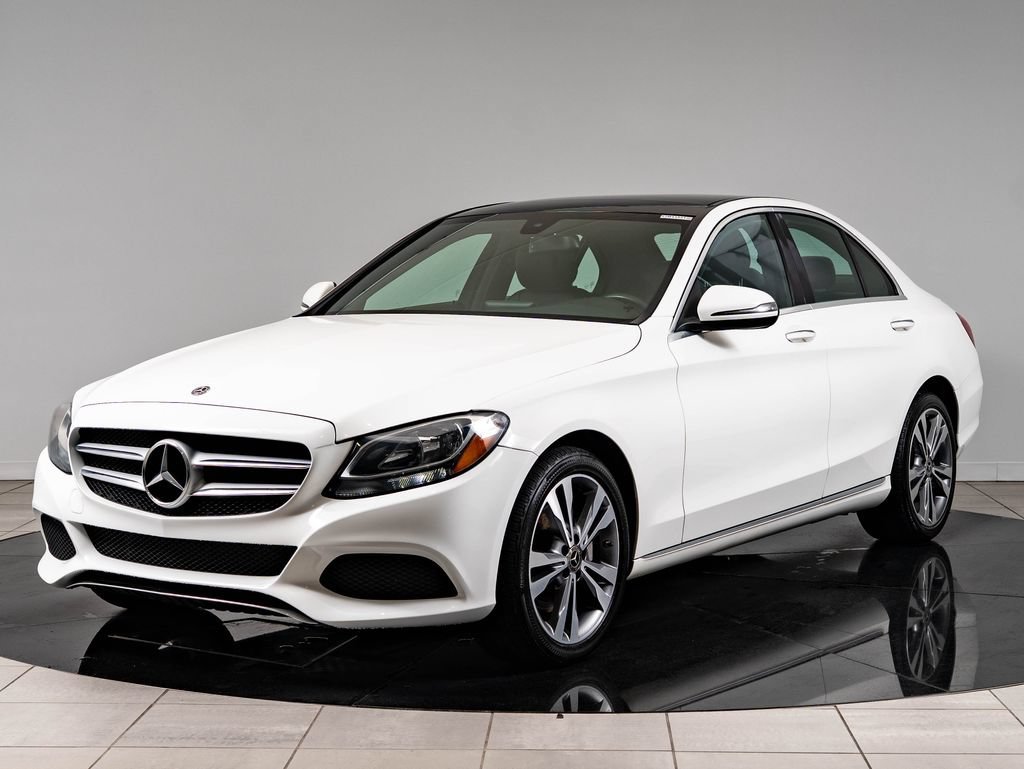 Used 2018 White Mercedes-Benz C 300 image 1