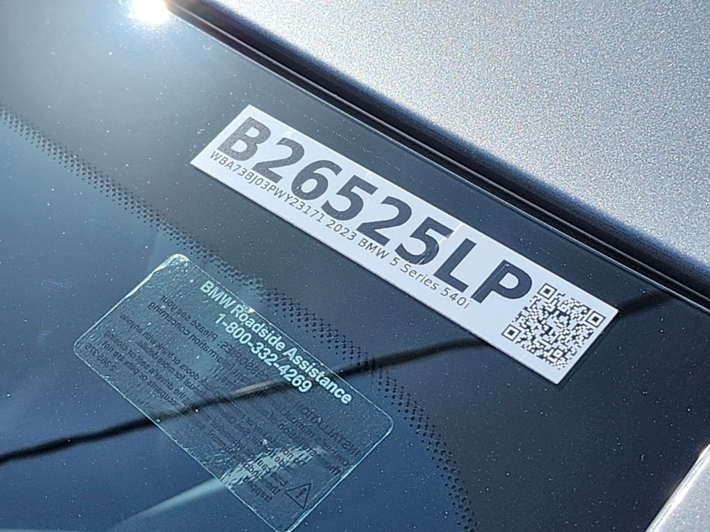 Certified Used 2023 Gray BMW 540i xDrive image 37