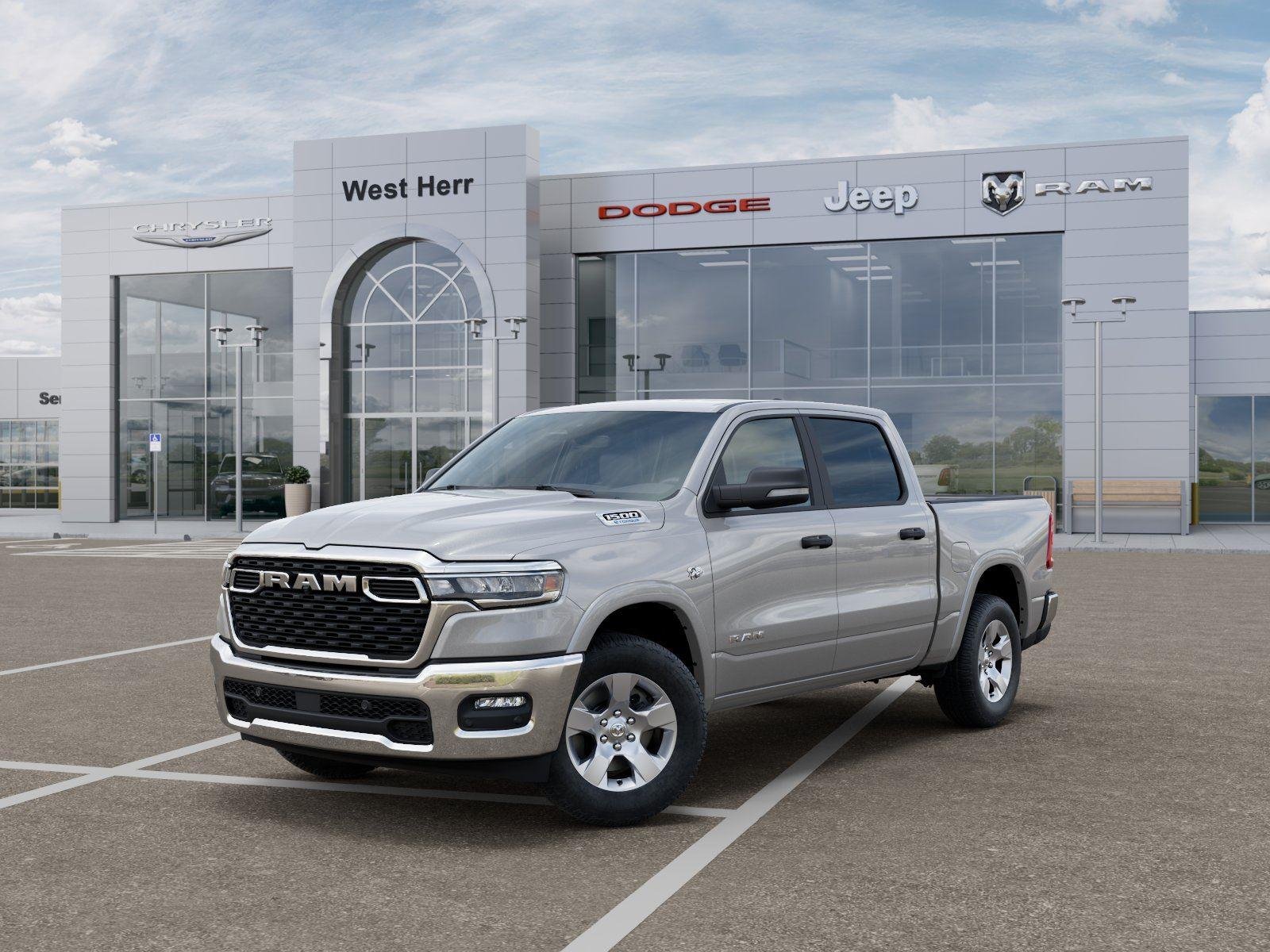 New 2026 Silver Zynith RAM RAM 1500 BIG HORN CREW CAB 4X4 image 1