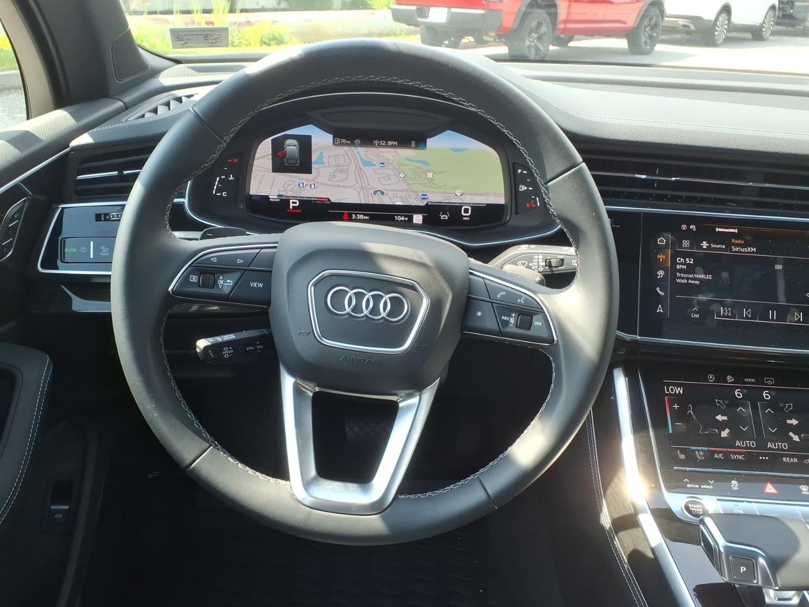 Used 2025 Waitomo Blue Metallic Audi Premium Plus image 12