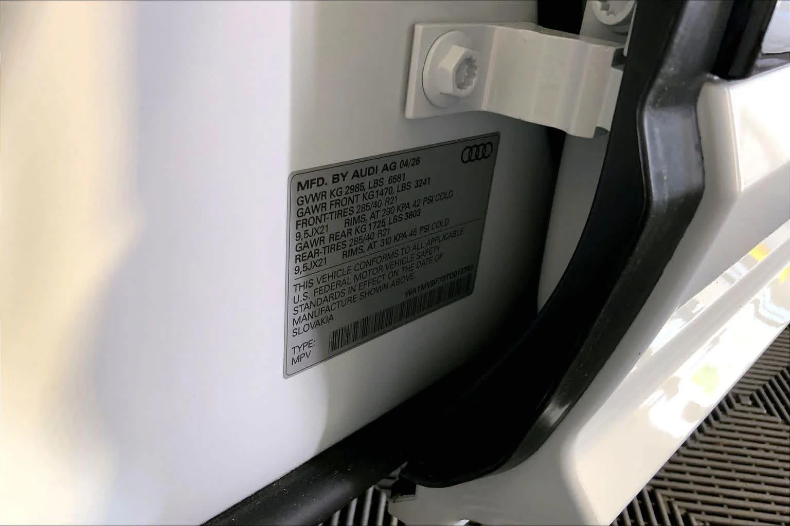 New 2026 Glacier White m Audi S line Premium Plus image 18