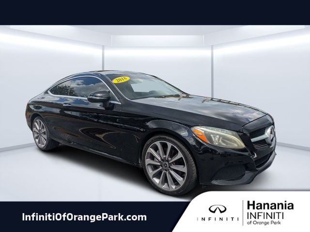 Used 2018 Black Mercedes-Benz C 300 image 1