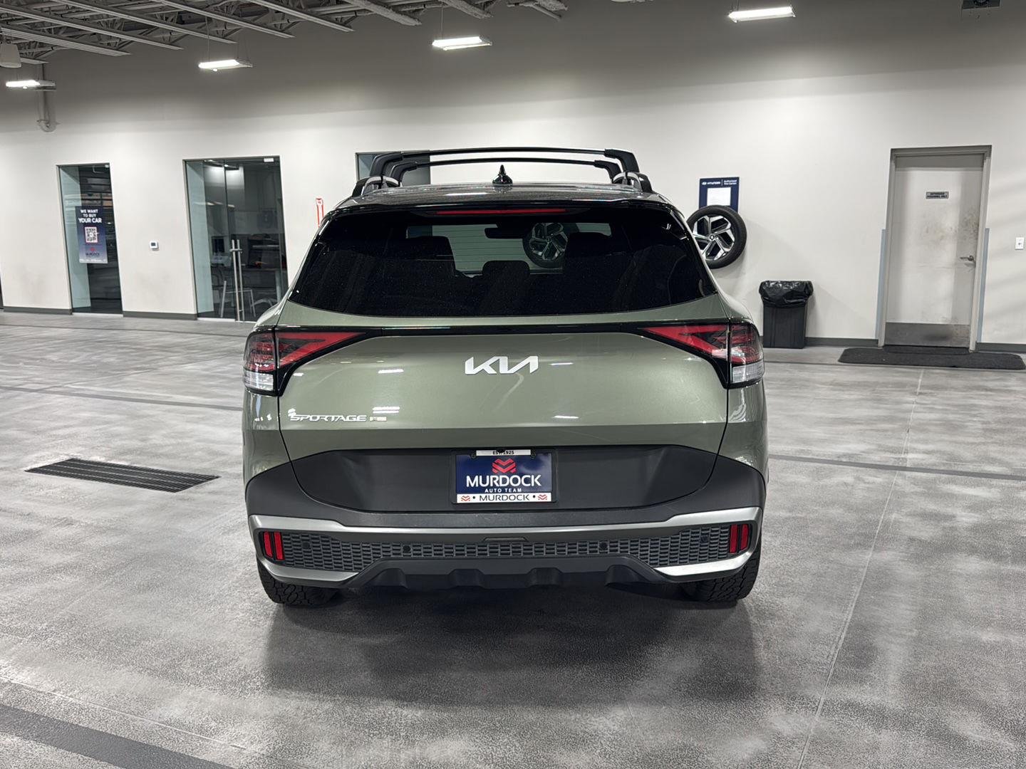 Used 2024 Jungle Green/Ebony Black Roof Kia X-Pro Prestige image 12