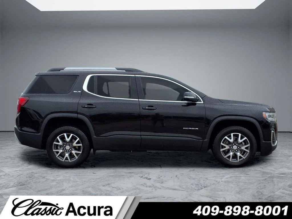 Used 2023 Ebony Twilight Metallic GMC AWD SLE image 8
