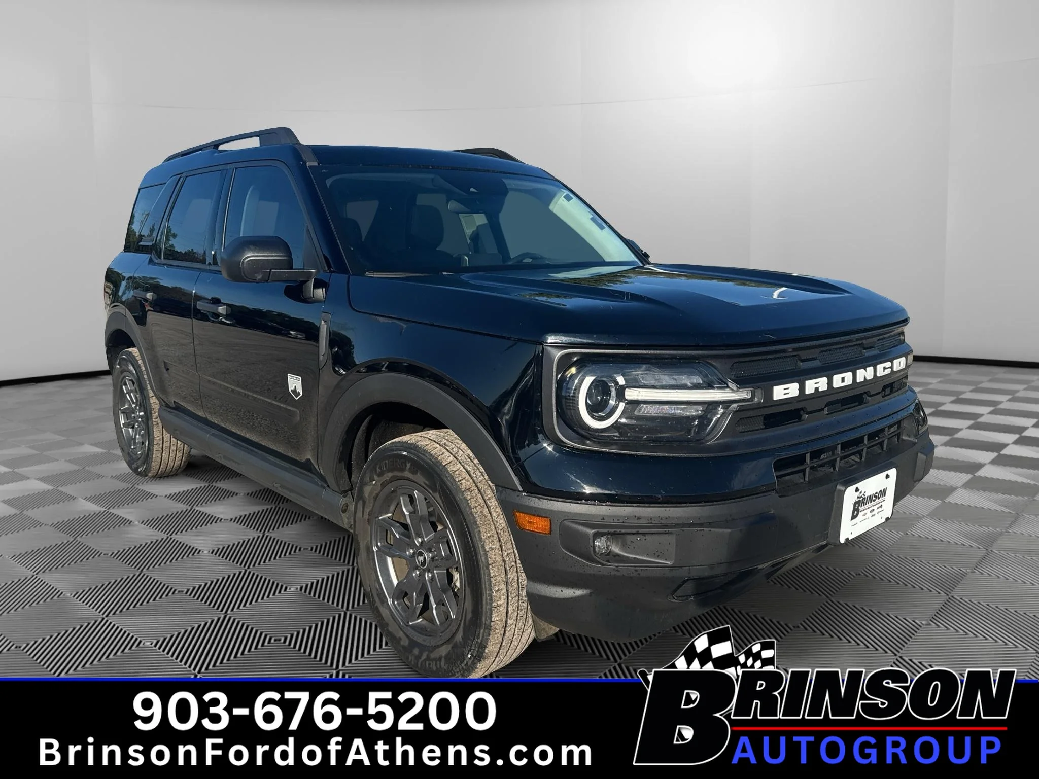 Used 2023 Shadow Black Ford Big Bend image 3