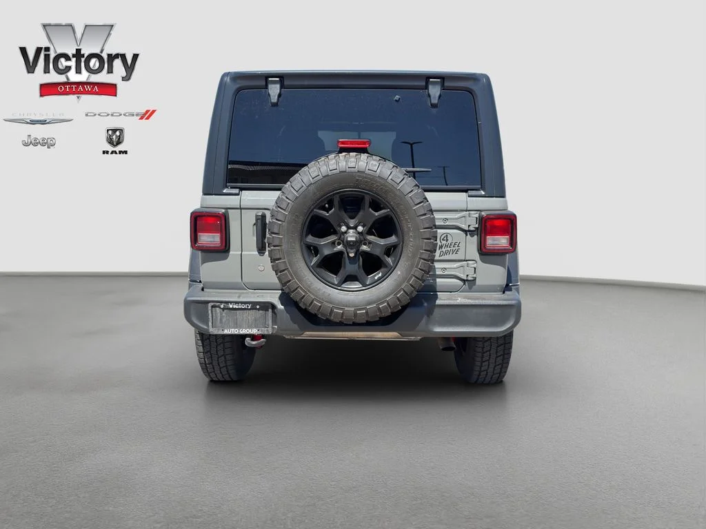 Certified Used 2021 Gray Jeep Unlimited Willys image 5