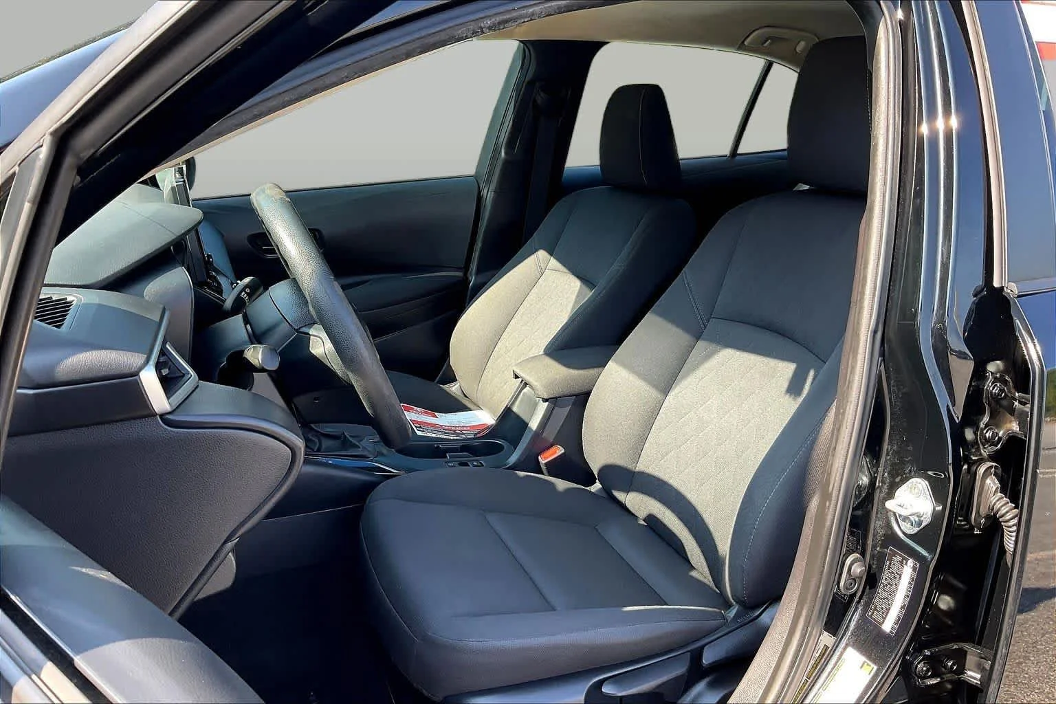 Used 2024 Midnight Black Metallic Toyota LE image 8