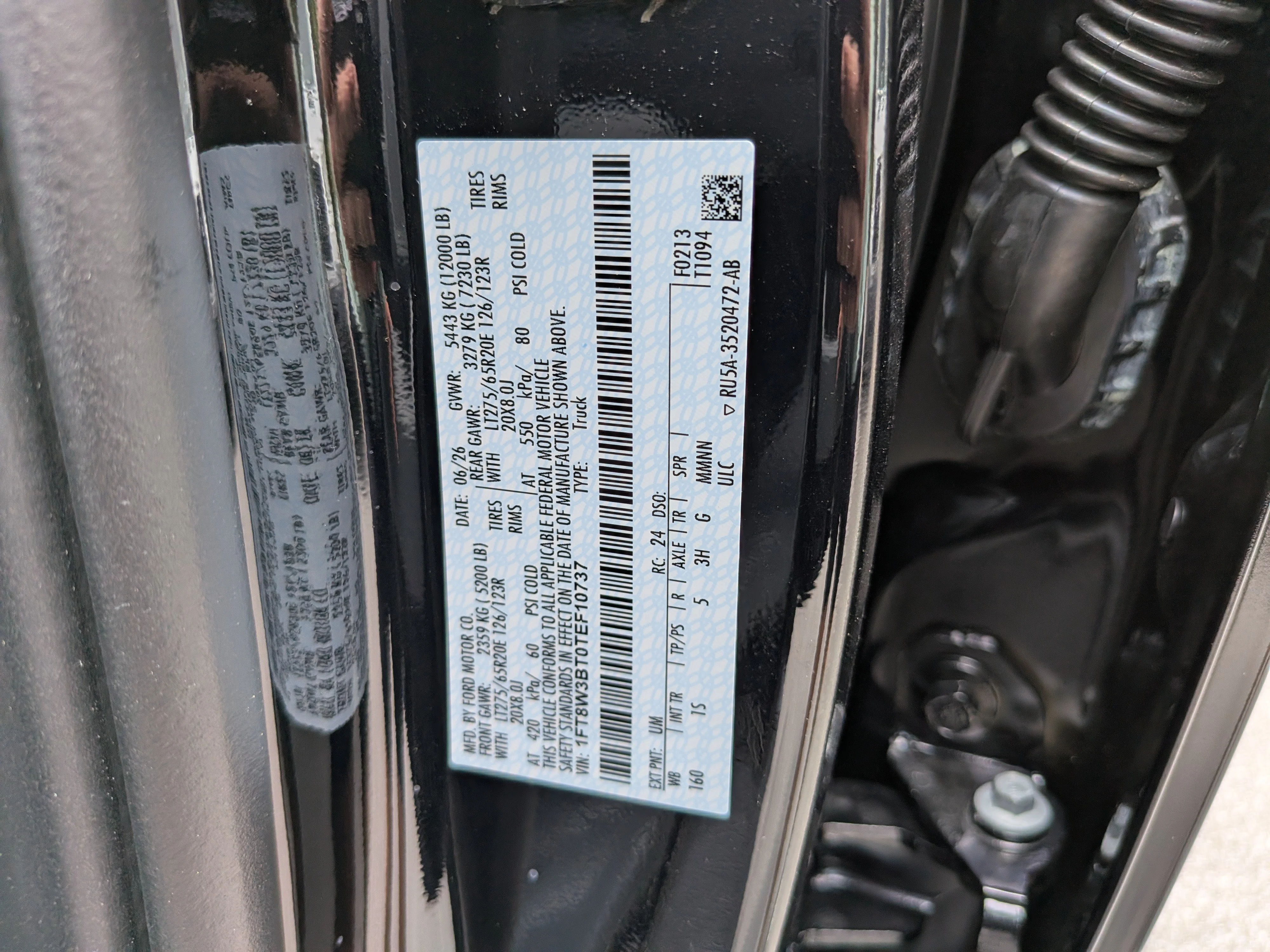 New 2026 Agate Black Metallic Ford F-350® XL image 33