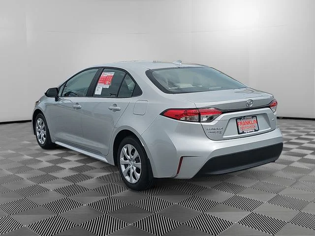 New 2026 Classic Silver Metallic Toyota LE image 3