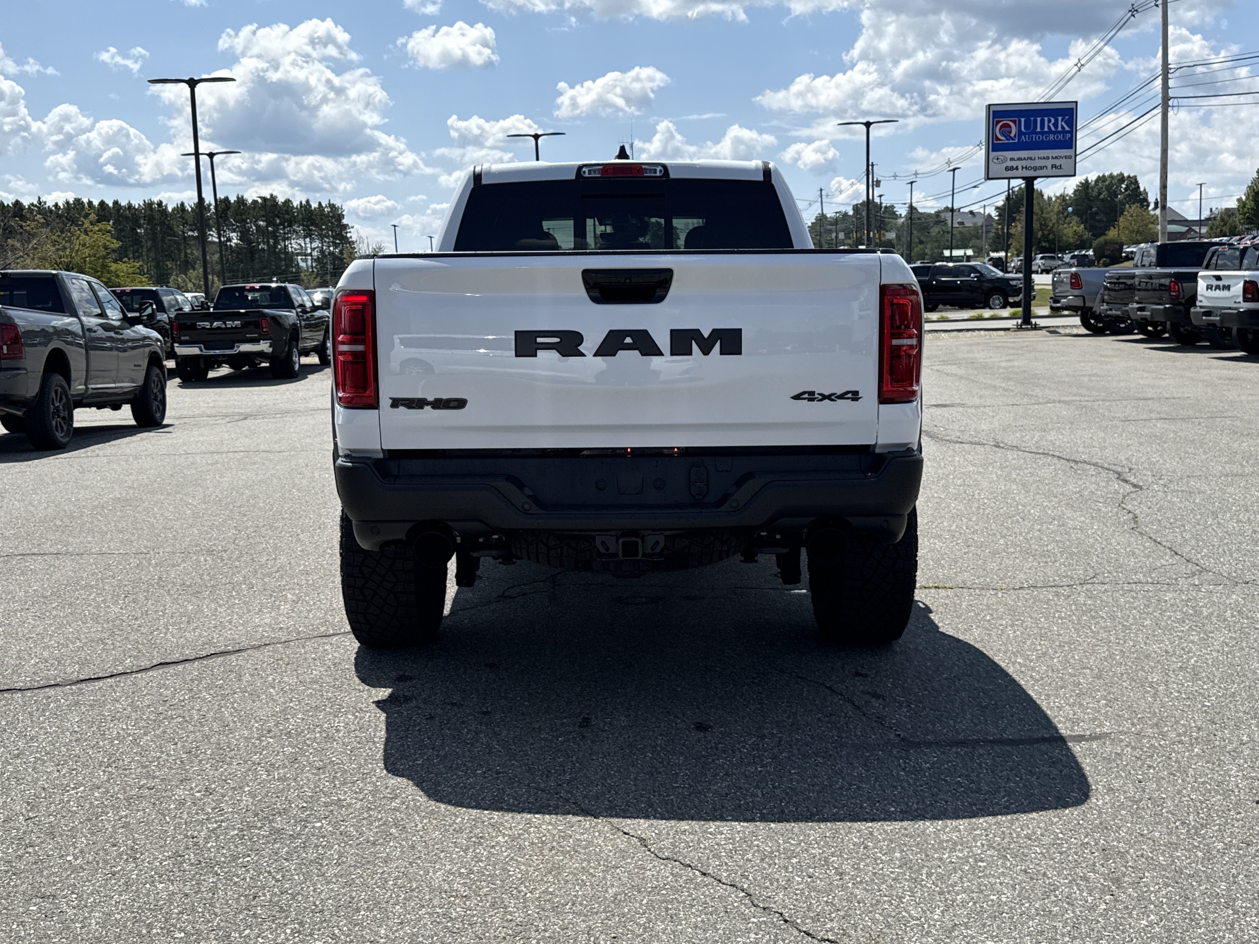 New 2026 Bright White Clear-Coat Exterior Paint RAM RHO image 5