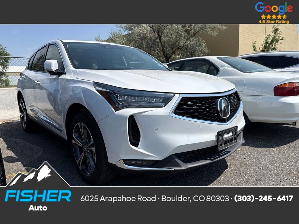 Used 2022 Platinum White Pearl Acura Advance Package image 1