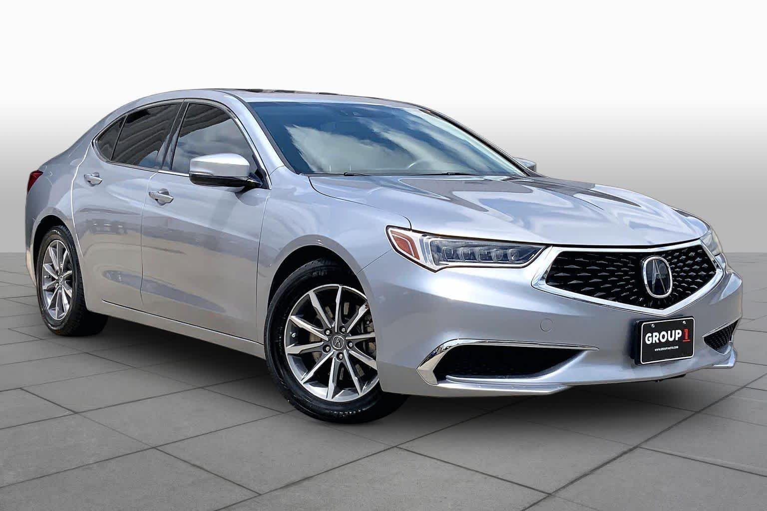 Used 2020 Lunar Silver Metallic Acura w/Technology Pkg image 3
