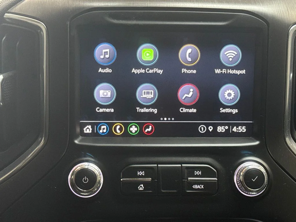 Used 2021 Satin Steel Metallic GMC AT4 image 19