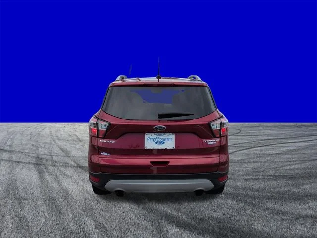 Used 2018 Ruby Red Ford Titanium image 5