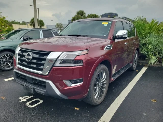 Used 2023 Red Nissan Platinum image 2