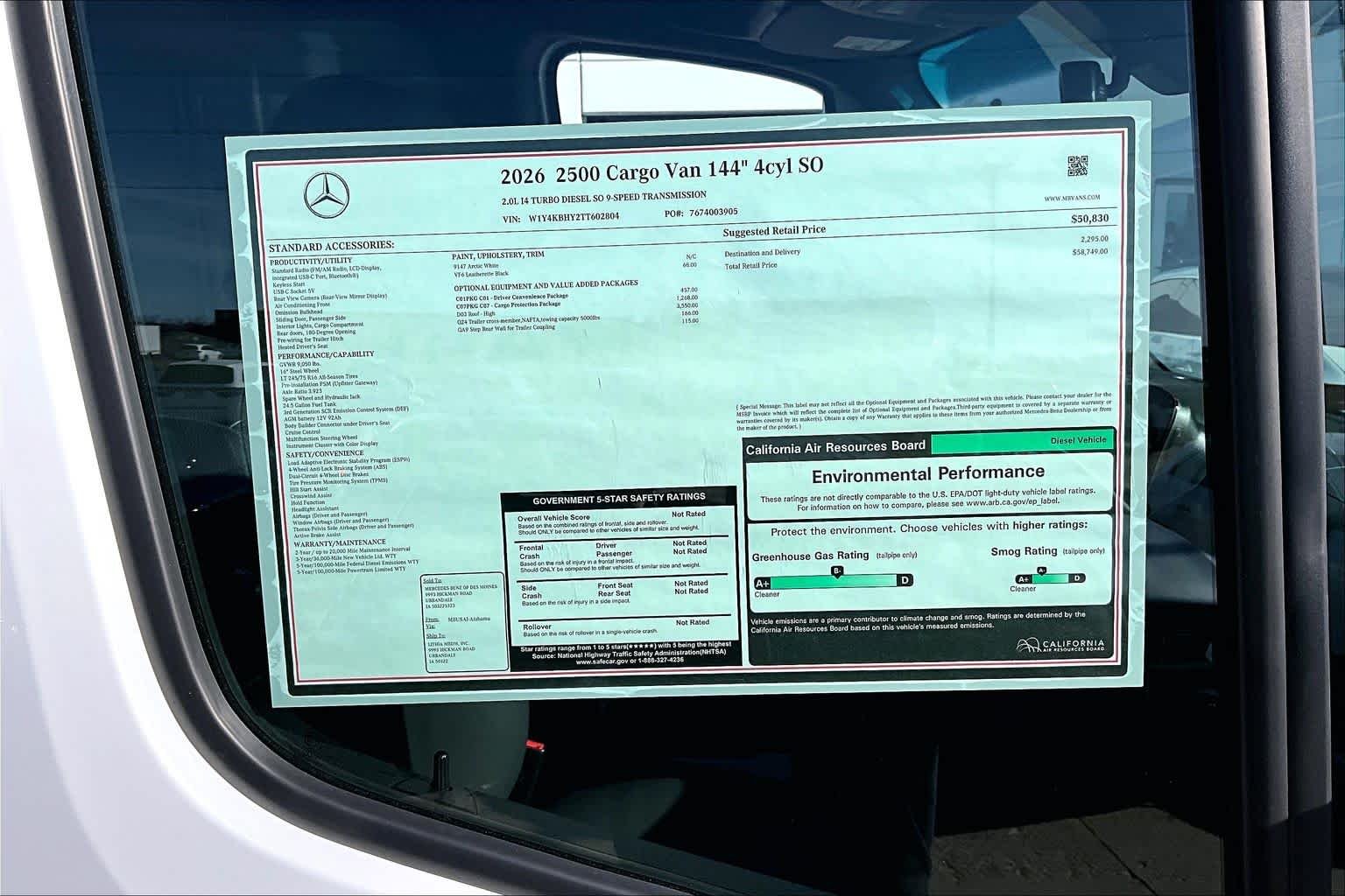 New 2026 Arctic White Mercedes-Benz  image 25