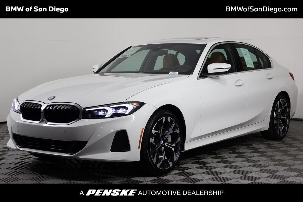 Used 2021 Mineral Grey Metallic BMW 330i image 1