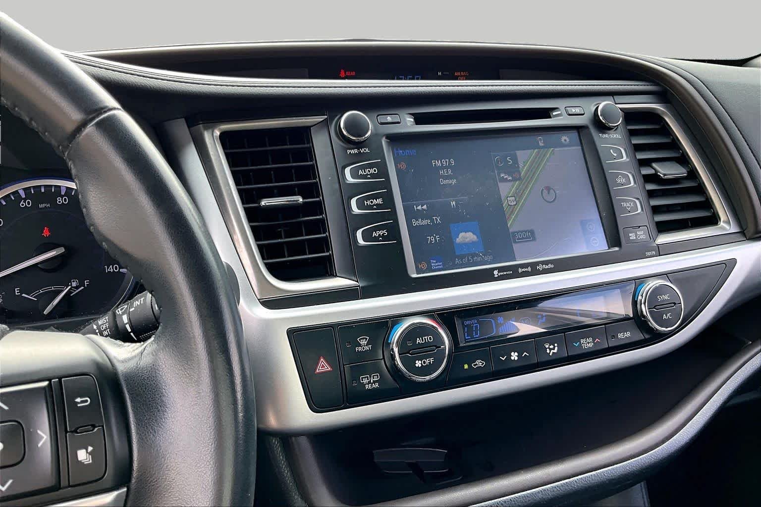Used 2017 Midnight Black Metallic Toyota XLE image 6