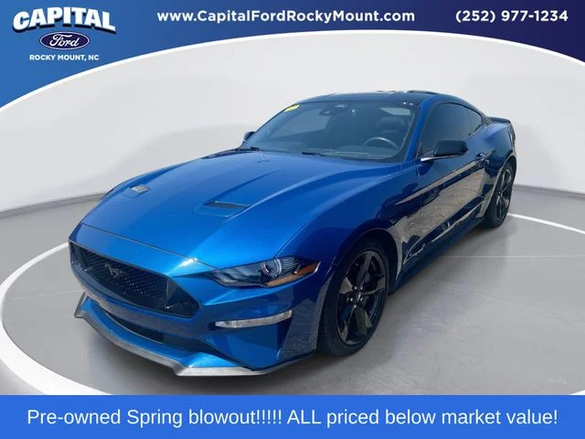 Used 2023 Blue Ford GT Premium image 1