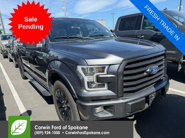 Used 2017 Magnetic Metallic Ford XLT image 1