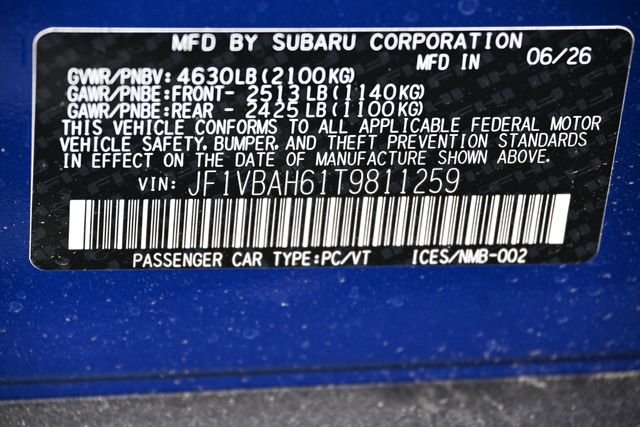 New 2026 Blue Subaru Base image 19