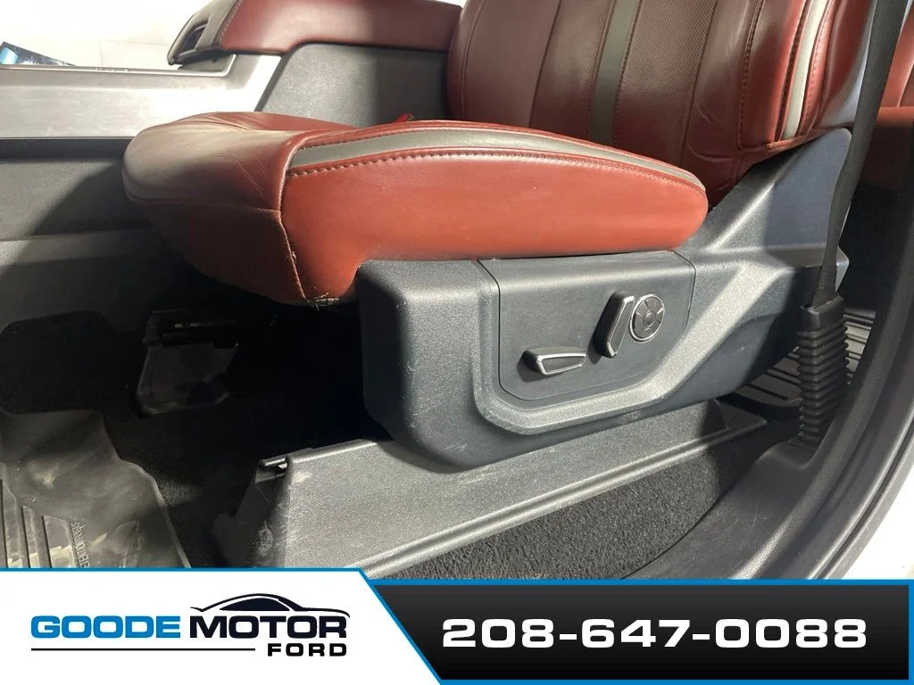 Certified Used 2021 White Metallic Ford Platinum image 12