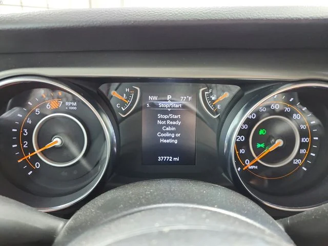 Used 2022 Gray Jeep Unlimited Sport S image 12