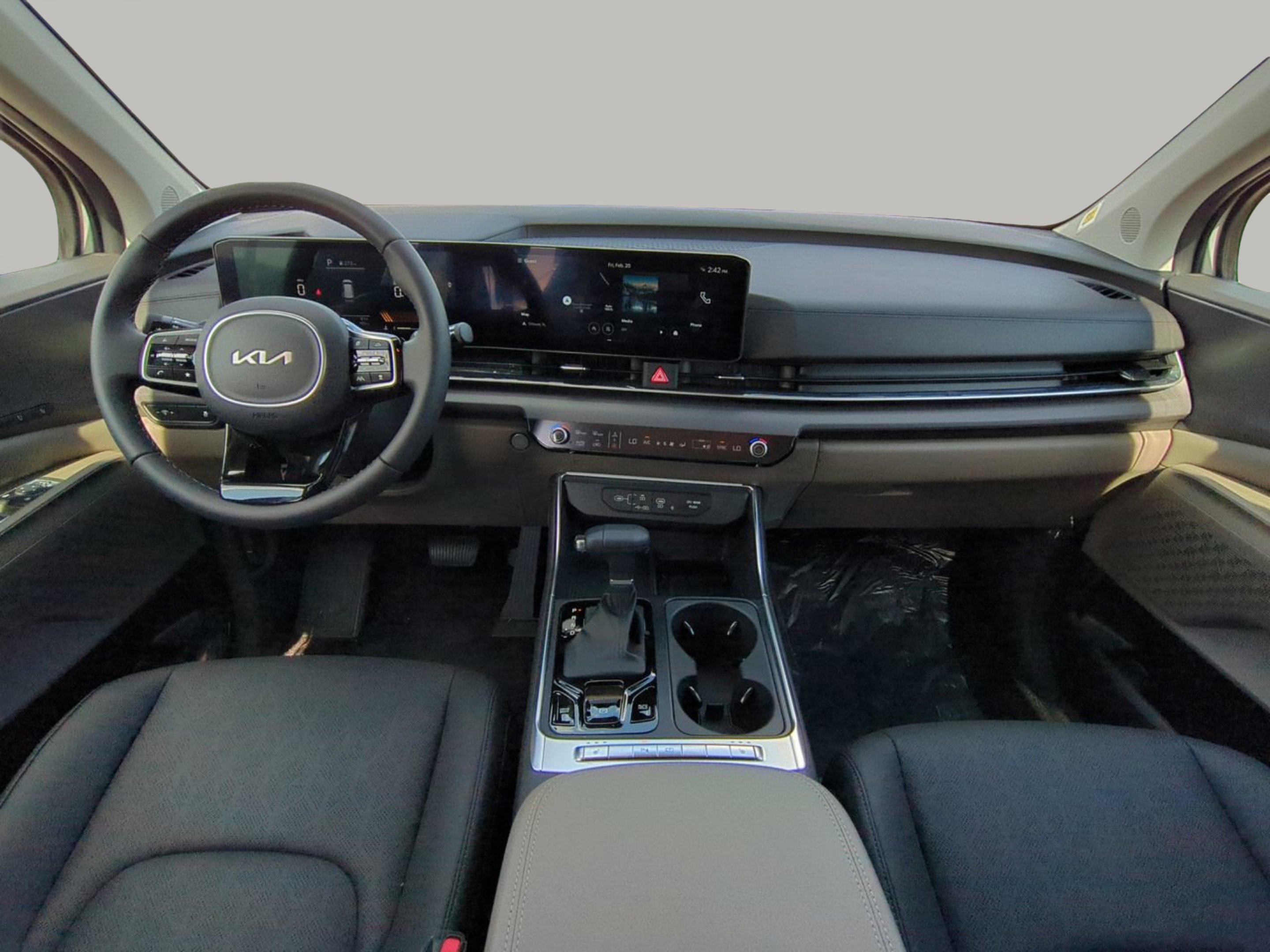 New 2026 Ivory Silver Kia EX image 14