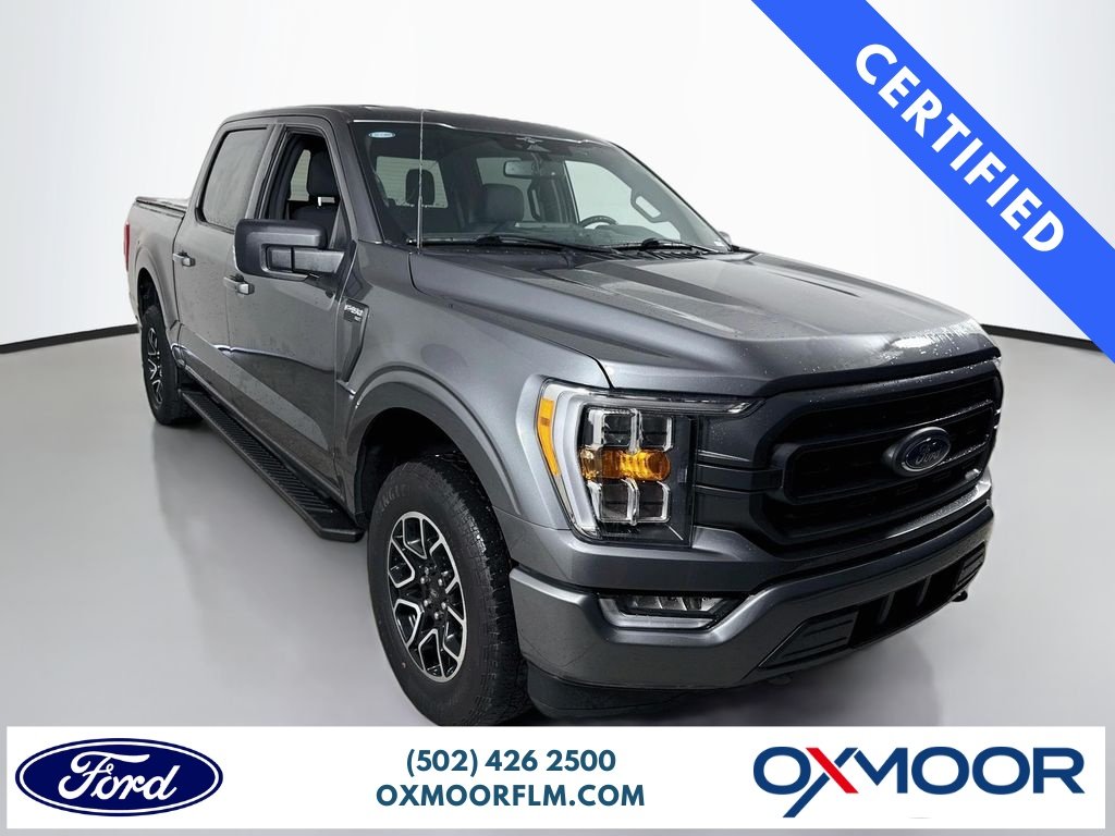 Used 2023 Carbonized Gray Metallic Ford XLT image 1