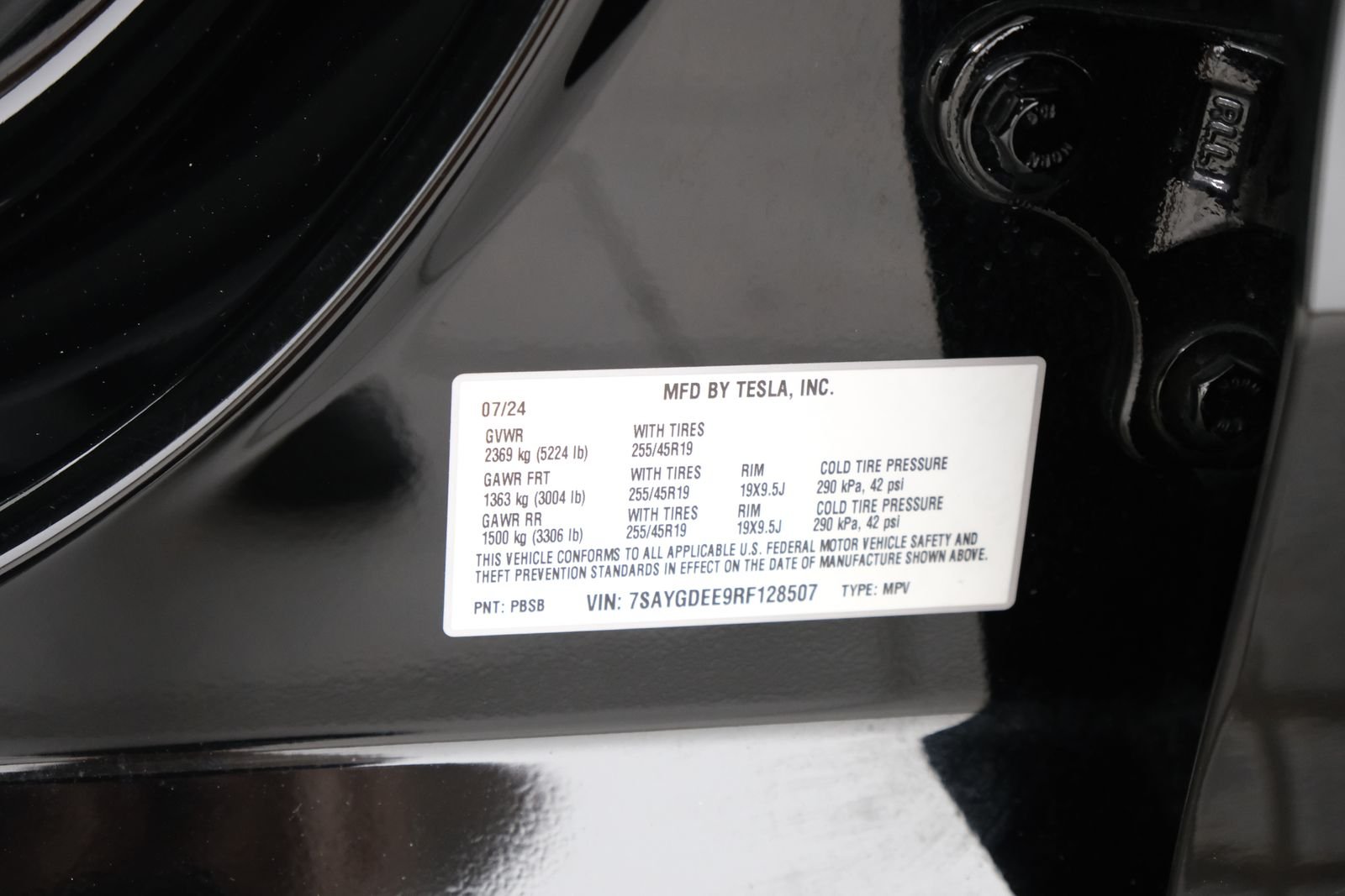 Used 2024 Solid Black Tesla Long Range image 30