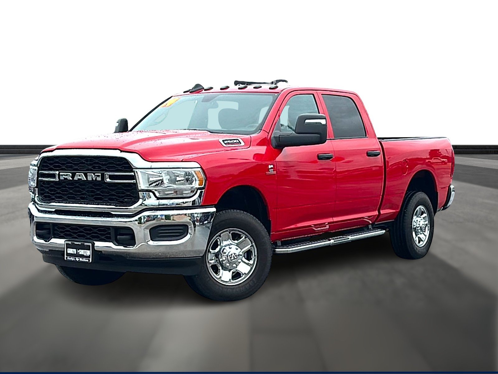 Used 2024 Flame Red Clearcoat Ram Tradesman Crew Cab 4x4 6