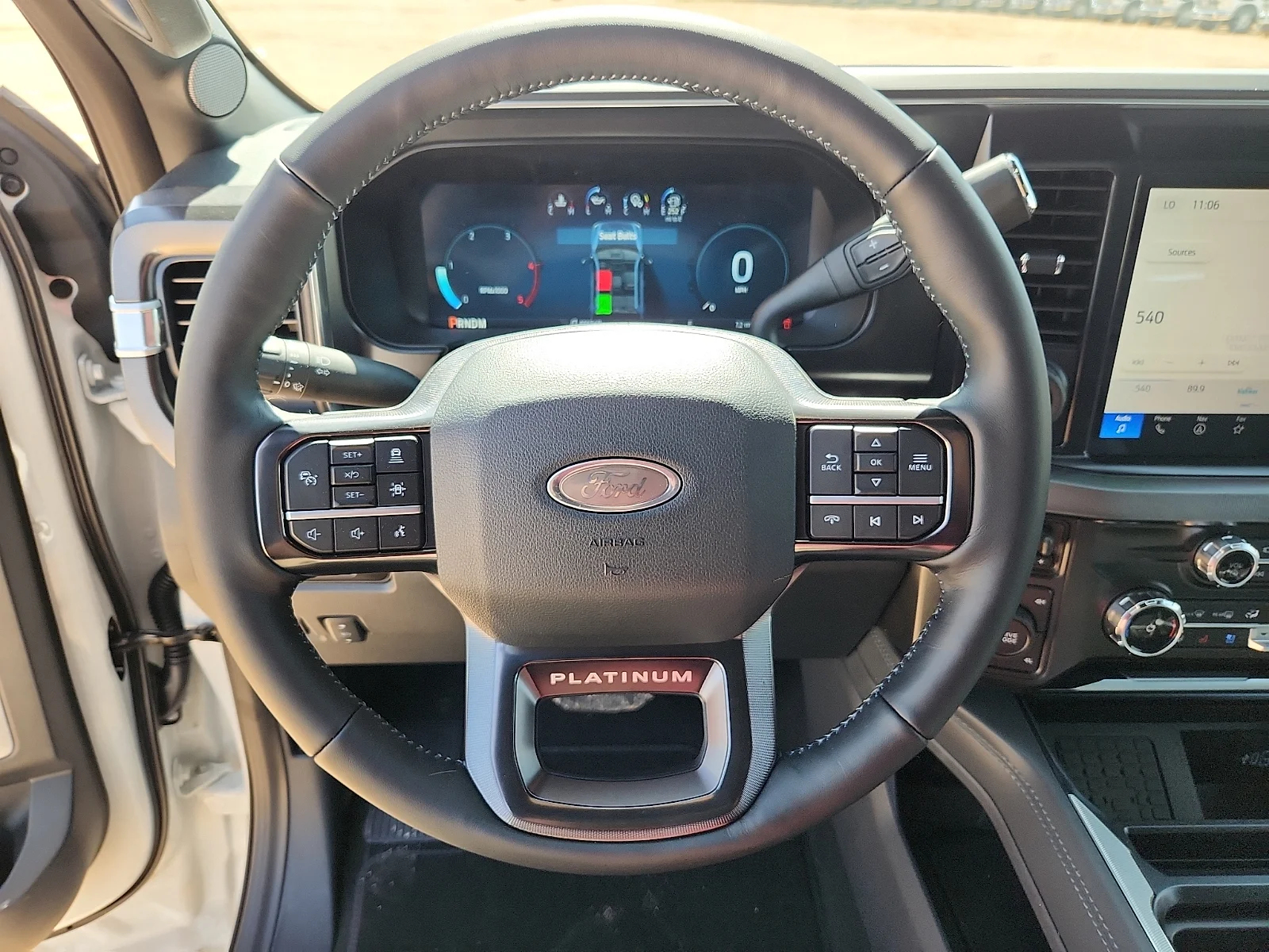 New 2026 Star White Metallic Tri-Coat Ford F-250® Platinum® image 21