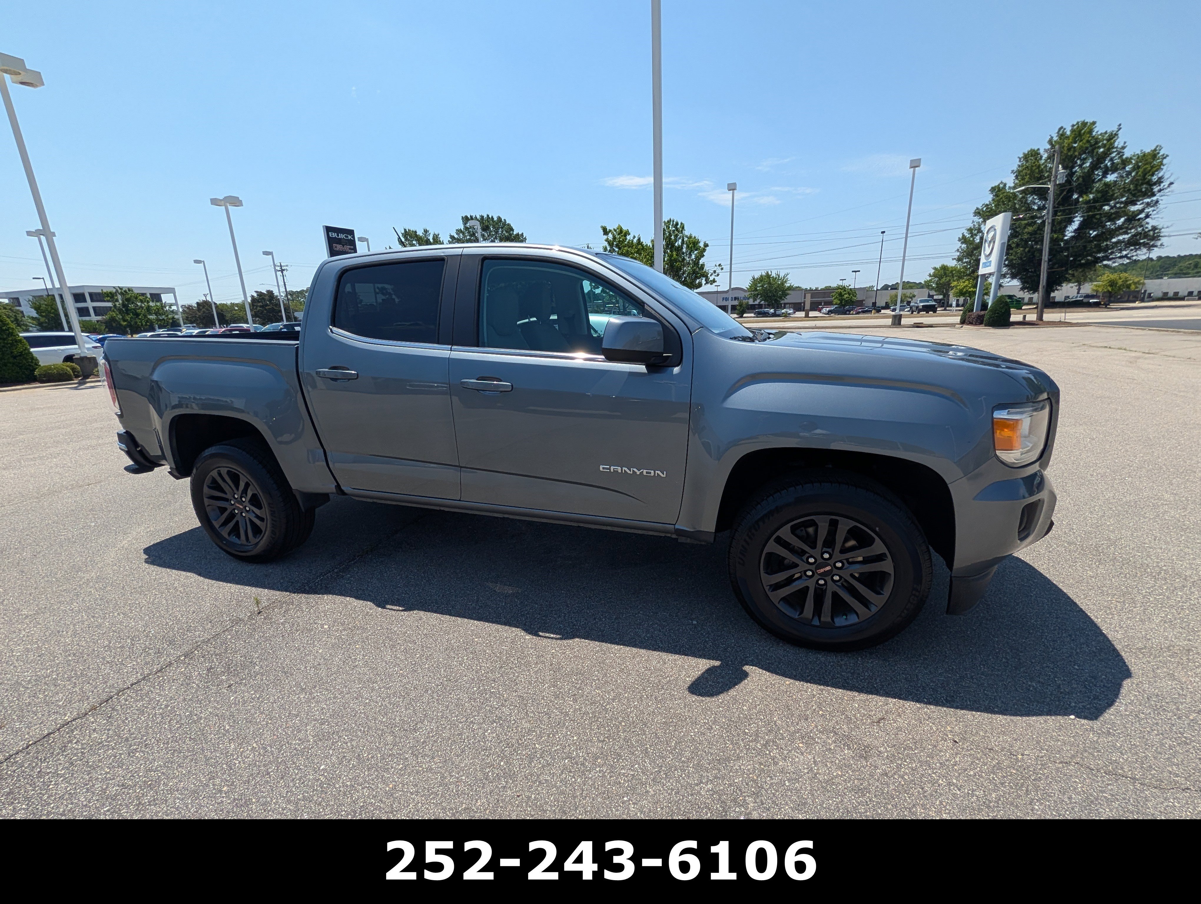 Used 2020 Satin Steel Metallic GMC 2WD SLE image 4