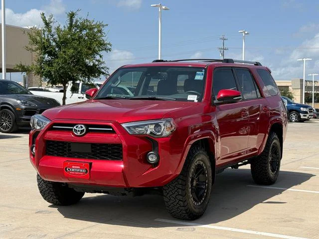 Certified Used 2023 BARCELONA RED MET. Toyota SR5 Premium image 42