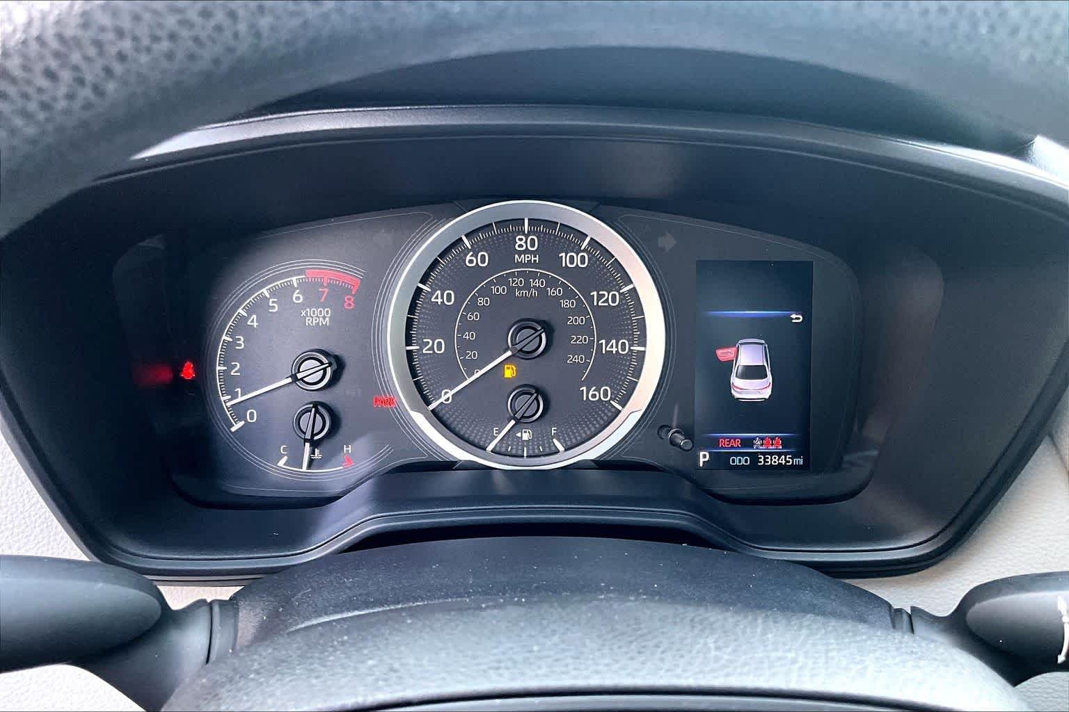 Used 2022 Ruby Flare Pearl Toyota LE image 26