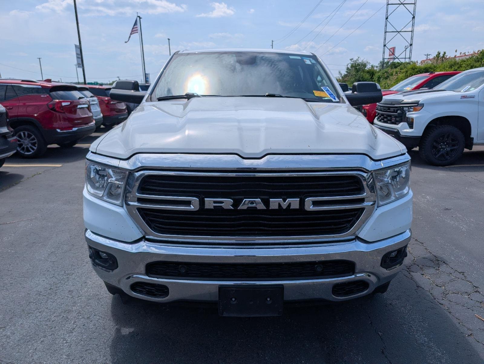 Used 2019 Bright White Clearcoat Ram Big Horn/Lone Star image 2