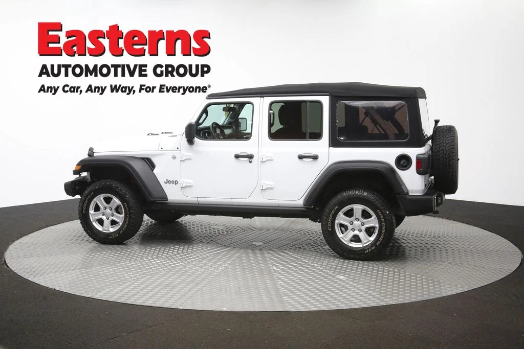 Used 2018 White Jeep Unlimited Sport S image 60