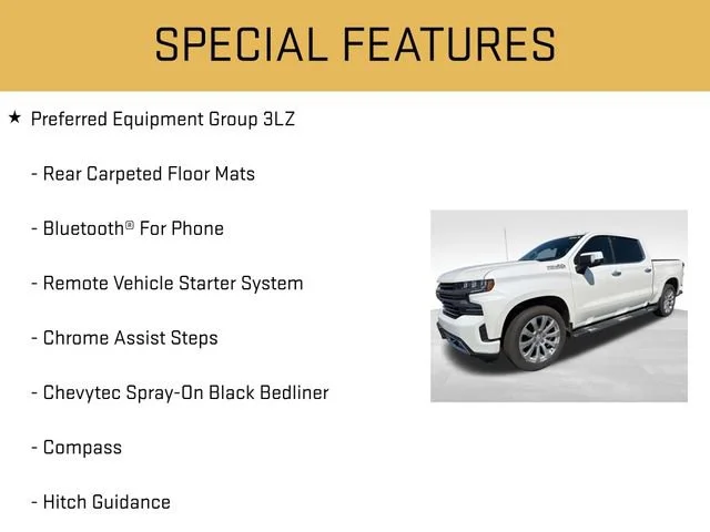 Used 2019 IRIDESCENT PEARL TRICOAT Chevrolet High Country image 20