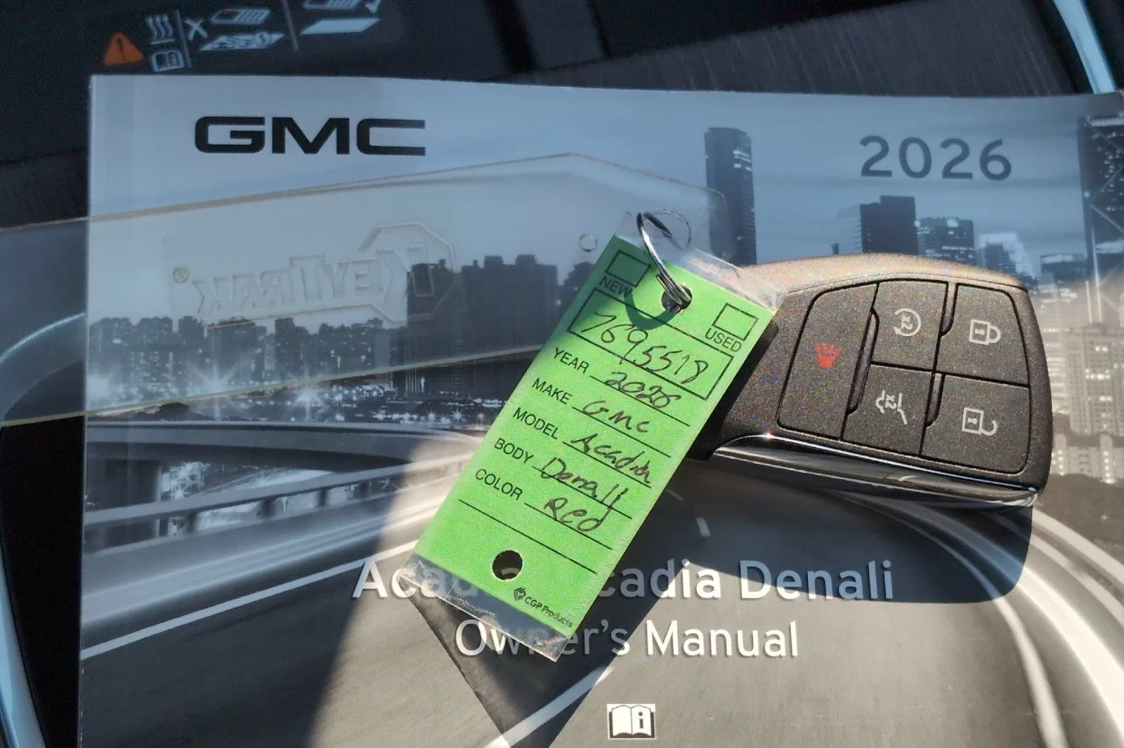 New 2026 Volcanic Red Tintcoat GMC Denali image 9