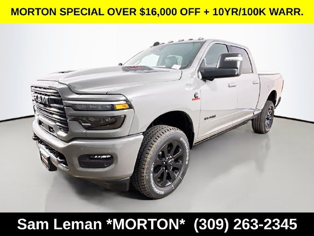 New 2026 Ceramic Gray Clear-Coat Exterior Paint Ram Laramie image 3