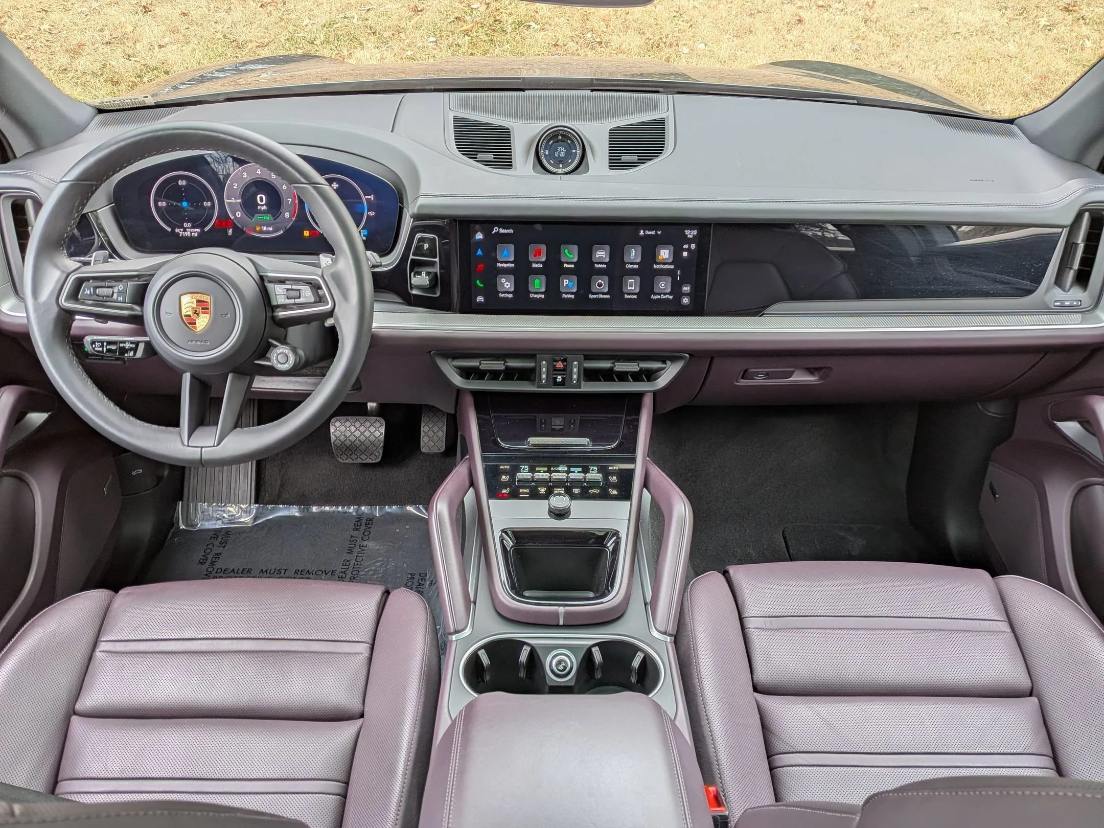 Certified Used 2025 Quartzite Grey Metallic Porsche E-Hybrid image 12