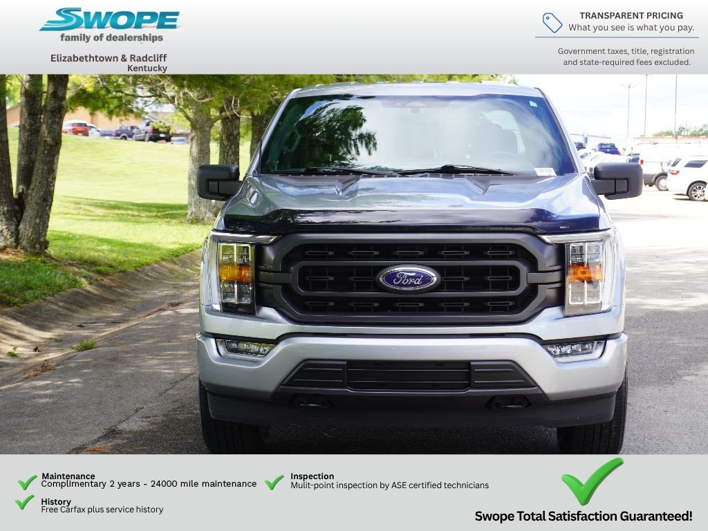 Used 2023 ICONIC SILVER METALLIC Ford XLT image 8