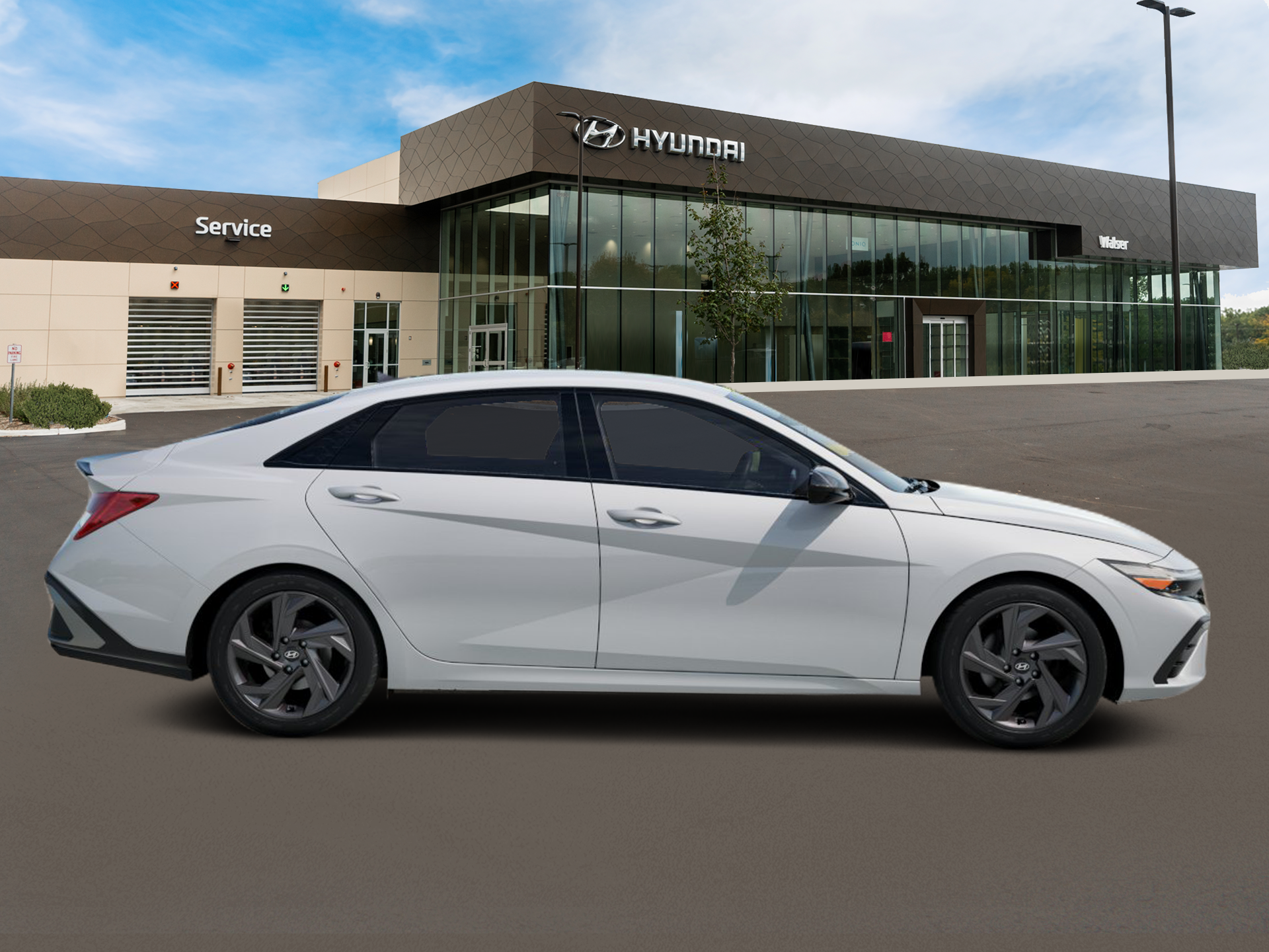 New 2026 Serenity White Hyundai SEL Sport Plus Sedan FWD image 13
