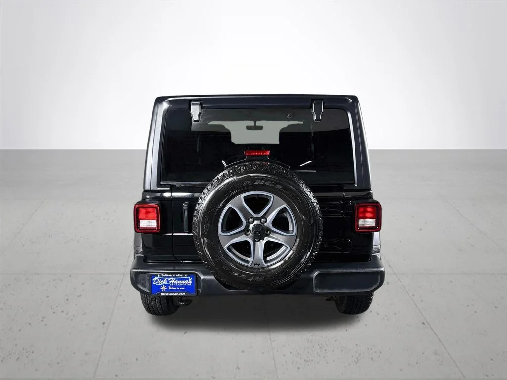 Used 2022 Black Jeep Unlimited Sport S image 7