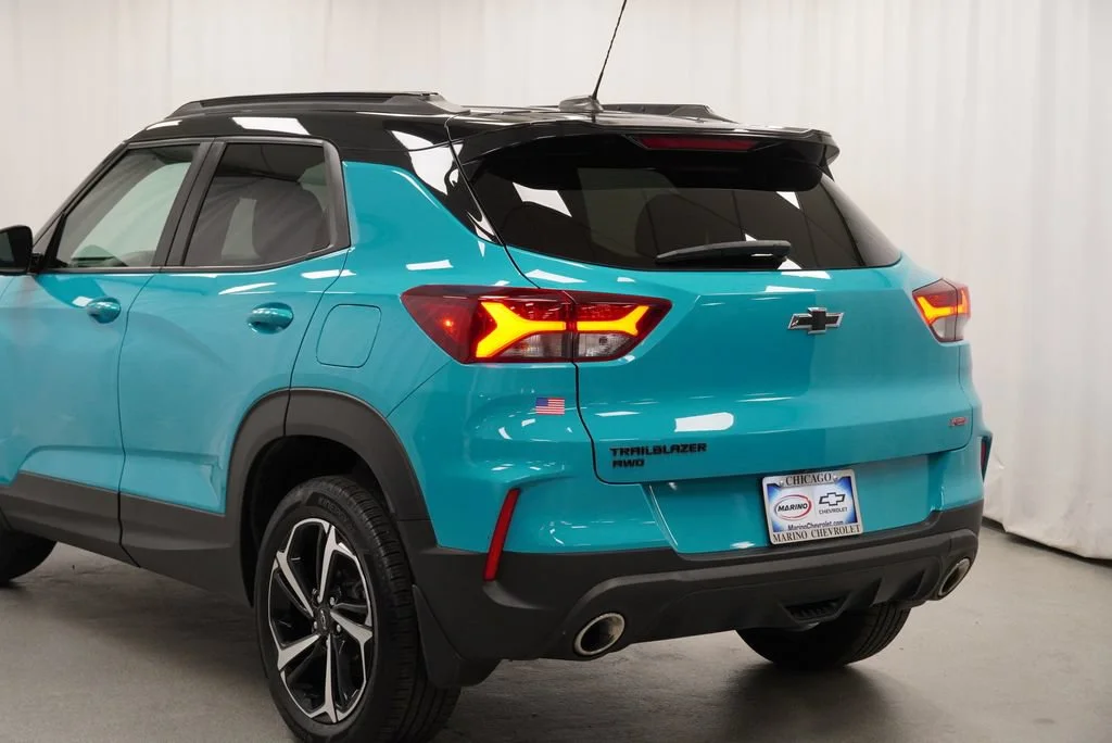 Certified Used 2022 OASIS BLUE Chevrolet RS image 35