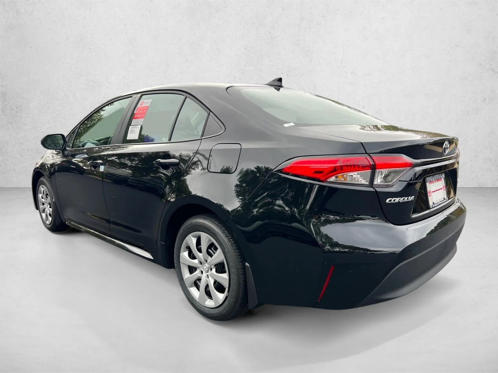 New 2026 Midnight Black Metallic Toyota LE image 5