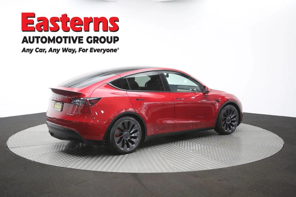 Used 2020 Red Tesla Performance image 37