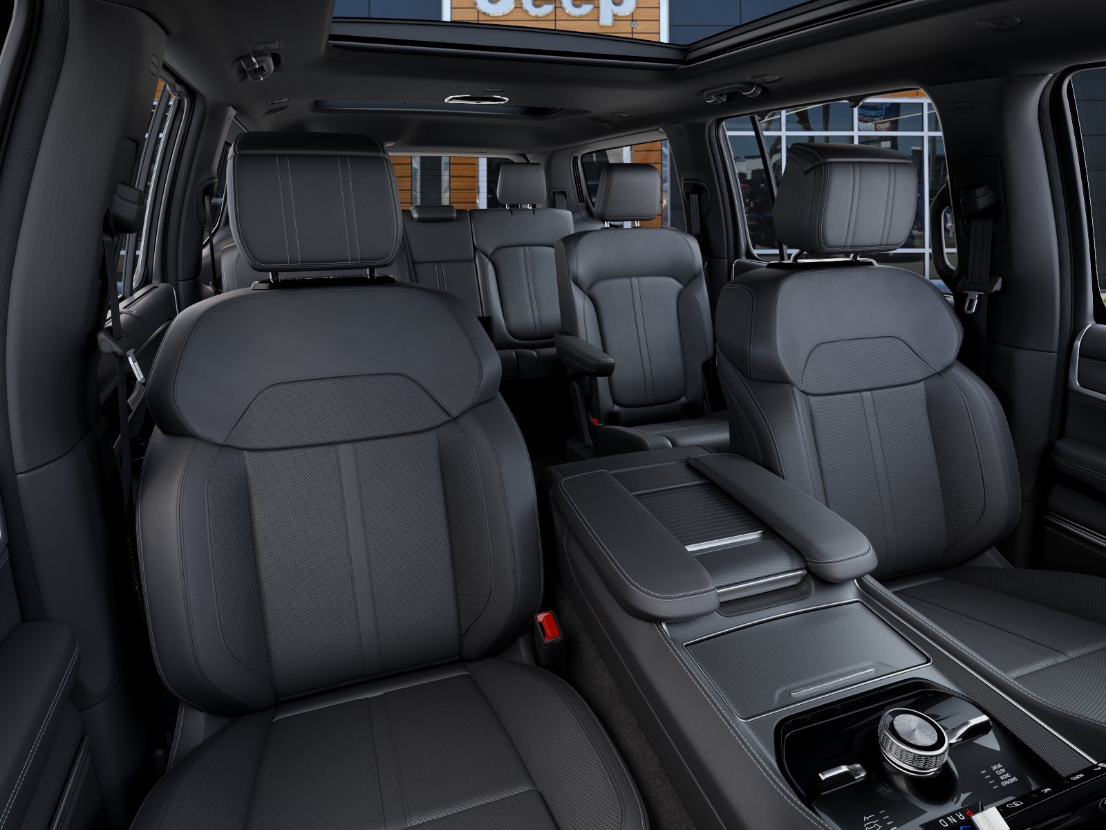 New 2026 Bright White Clearcoat Jeep Summit Obsidian image 42