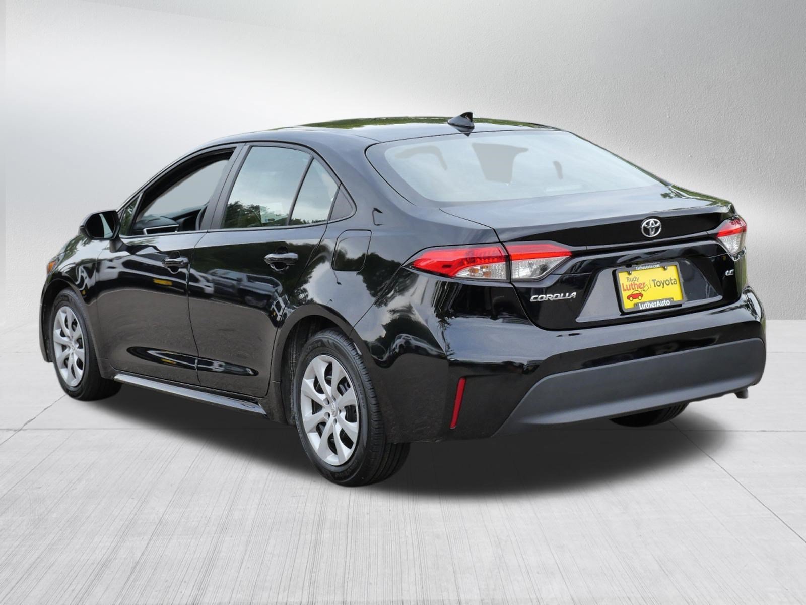 Certified Used 2025 Midnight Black Metallic Toyota LE image 6